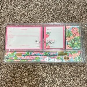 Lilly Pulitzer Desk Stationery Set NWT